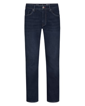 Petrol Industries - Heren Tallis Tapered Fit Jeans Palmfront - Blauw