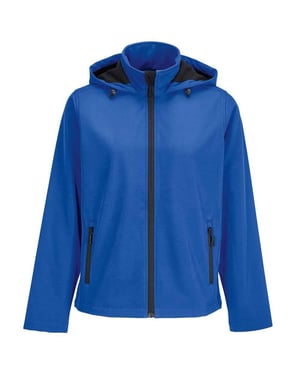 SOLS Dames Race Hooded Softshelljack (Koninklijk Blauw)