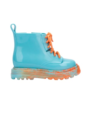 Coturno Orange/Blue Boot