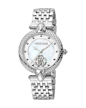 Silver Dial Stainless Steel Watch