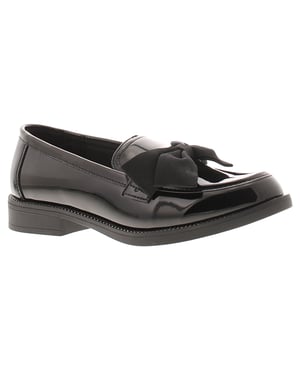 Miss Riot Girls School Shoes Dollar black