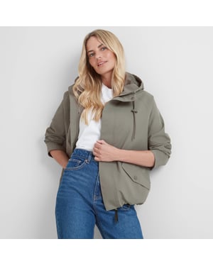 Vena Womens Waterproof Jacket - Pale Khaki