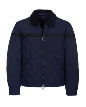 Burberry Whitchurch jas donkerblauw