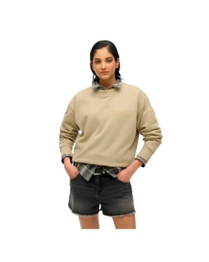 Superdry dames college loose sweatshirt