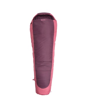 Mountain Warehouse Microlite 500 Vänster Dragkedja Mellansäsong Sovsäck (Burgundy)