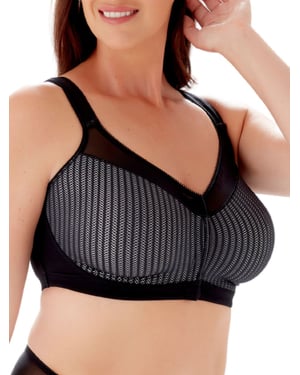 Beauty Stripe Front Fastening Bra