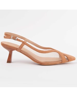 Montevita Heel Shoe Carola5 Brown