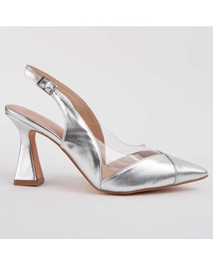 Montevita Heel Shoe Carola8 Silver
