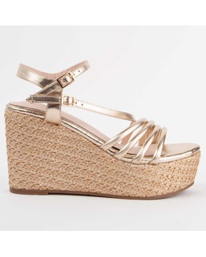 Montevita Wedge Sandal Salia10 Guld