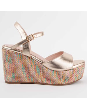 Montevita Wedge Sandal Salia12 Guld