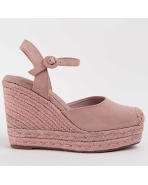 Montevita Espadrilles Met Een Sleehak Balenci10 Roze