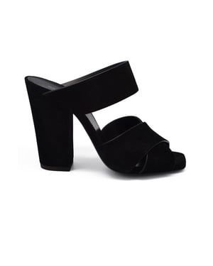 Saint Laurent sandalen met bandjes zwart