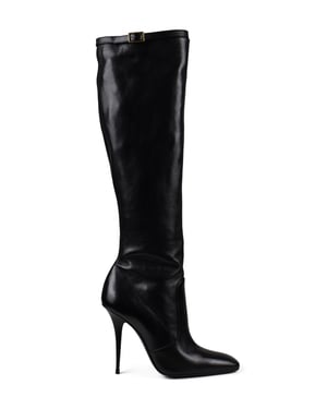 Saint Laurent Tess Laarzen Zwart