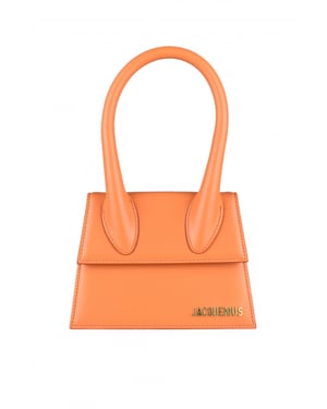 Jacquemus Le Chiquito Moyen Sinaasappel