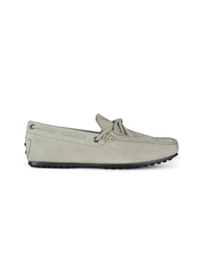 Tod's suède mocassins grijs