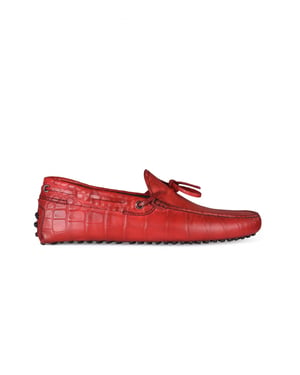 Tod’s leren mocassins rood