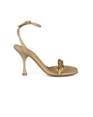 Bottega Veneta Dot Sandalen Beige