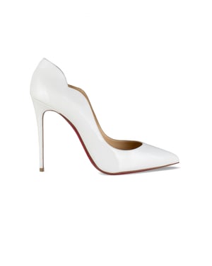 Christian Louboutin pompt Hot Chick White
