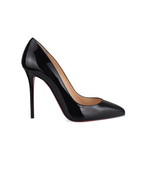 Christian Louboutin Pompen Kate 100 Zwart