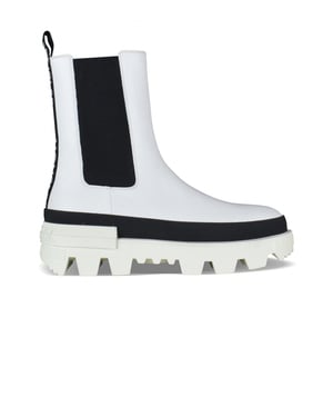 Moncler Coralyne Enkellaarzen Wit