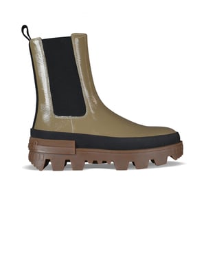 Moncler Coralyne enkellaarzen bruin