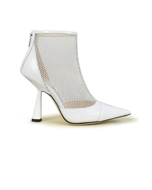 Jimmy Choo ankelboots Kix 100 vit