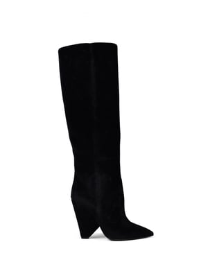 Saint Laurent Niki Laarzen Zwart