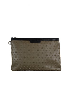 Jimmy Choo Derek Clutch Brown