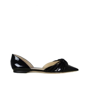 Jimmy Choo Kaitence Ballerina Flats Svart