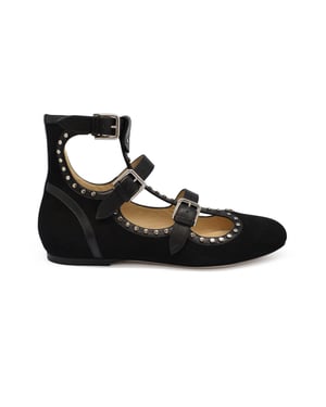 Jimmy Choo Hartley ballerinor svarta
