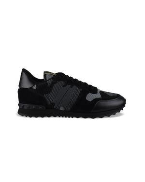 Valentino Garavani Rockrunner-sneakers zwart