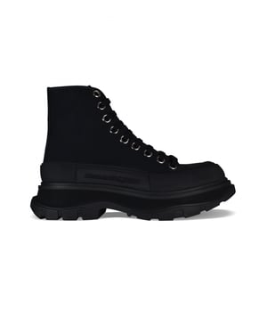Alexander McQueen Sneakers Tread Slick Zwart