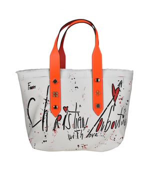 Christian Louboutin Medium Tote Bag Frangibus Wit