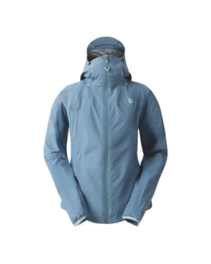 Dare 2B Dames/Dames Breathe Easy Waterdichte Jas (Element Grijs)