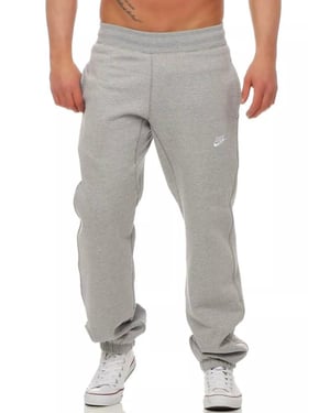 Nike Foundation heren Joggers met manchet in grijs