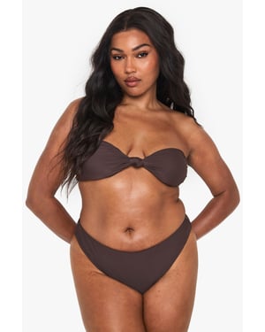 Plus Swimwear Essentials High Waist Brief