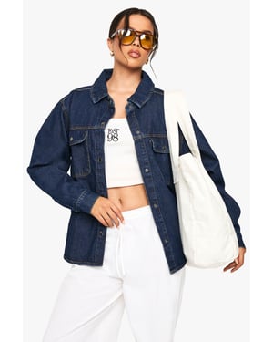 Oversized Denim Shirt