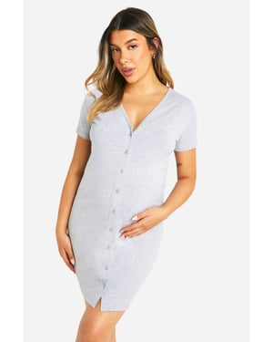Maternity 2 Pack Button Front Nightie