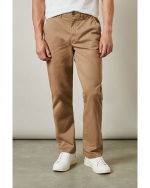 Maine Premium Black Chino Trousers Mens Regular Fit Cotton Blend All Seasons