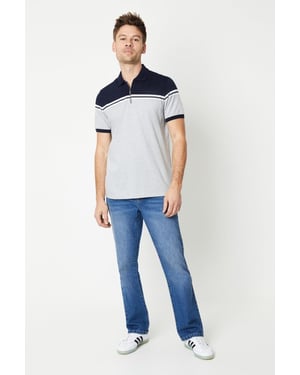 Mid Wash Bootcut Jeans