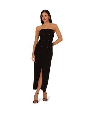 Knit Crepe Blazer Dress