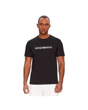 Emporio Armani heren T-shirt met adelaarsmotief
