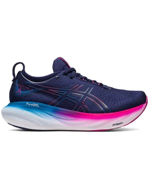 Asics Gel-Nimbus 25 Womens Blue Running Shoes