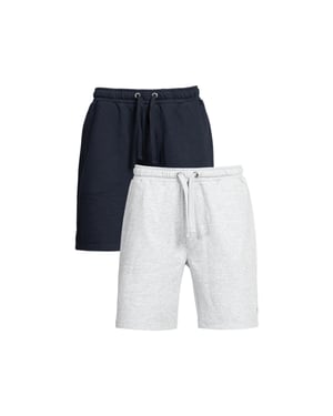 2 Pack Cotton Jersey Shorts