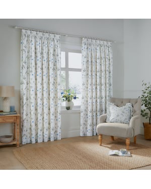 Wylder Meadow Room Darkening 100% Cotton Pencil Pleat