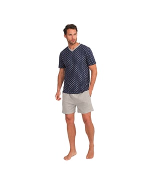 JJBFH5300 Kortärmad pyjamas för män