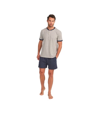 JJBFH5301 Men's Short Sleeve Pajamas