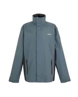 Regatta Groot Buiten Mens Klassieker Matte Kap Waterdicht Jasje (Stormachtig weer/schaduw)