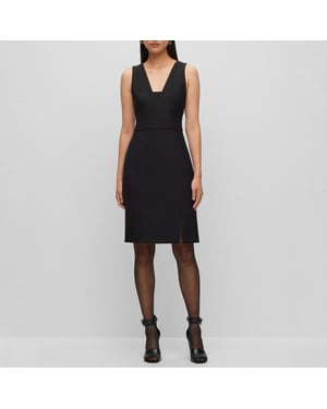 Women's Boss Datuxa Dress in Black