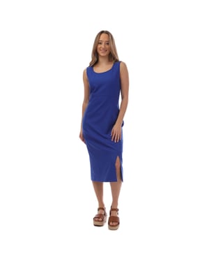 Women's Boss Demboka Dress in Blue
